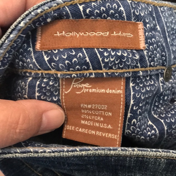 EUC Paige Hollywood Hills Bootcut Jeans - Picture 5 of 5